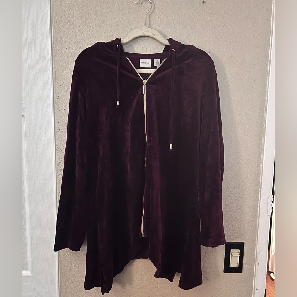 Chico’s Velour sweatsuit
